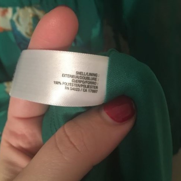 SALE 3/$20 Green floral dress by Old Navy - Picture 6 of 6